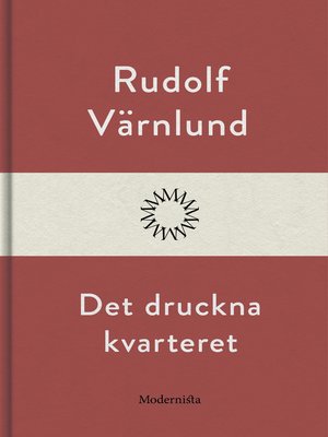 cover image of Det druckna kvarteret